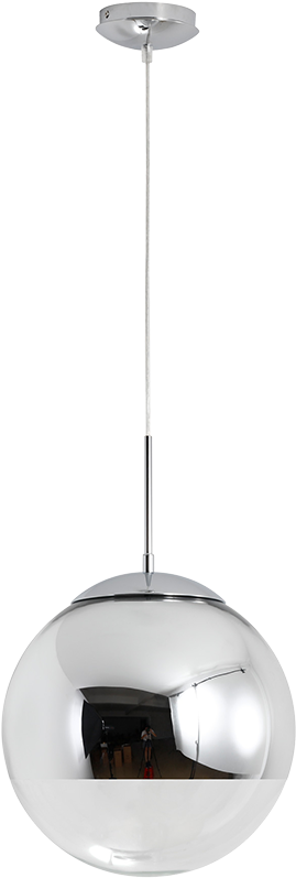 Mirror Ball Pendant Lamp - Sphere (1920x850), Png Download