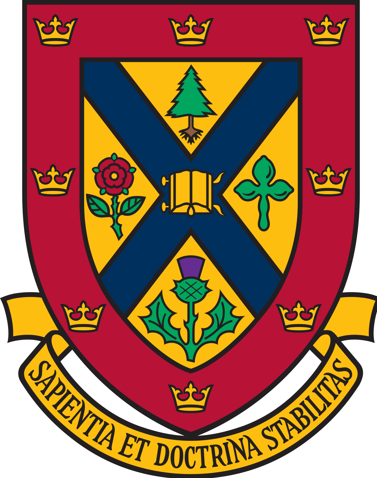 Queen's University At Kingston Logo (1200x1520), Png Download