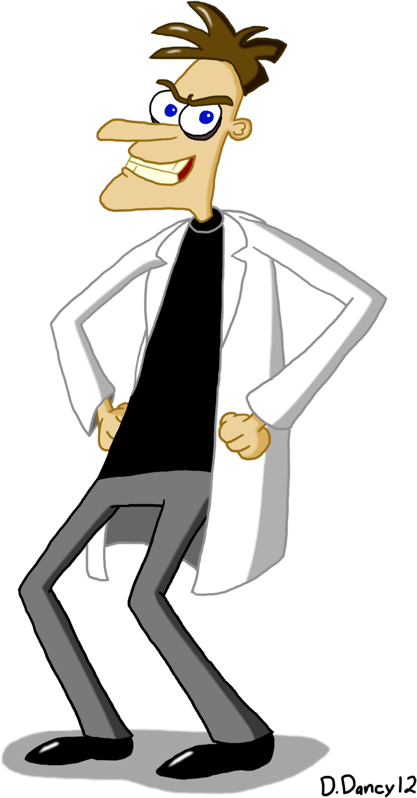 Record A Message In Doofenshmirtz Voice From Phineas - Doofenshmirtz Png (900x1614), Png Download