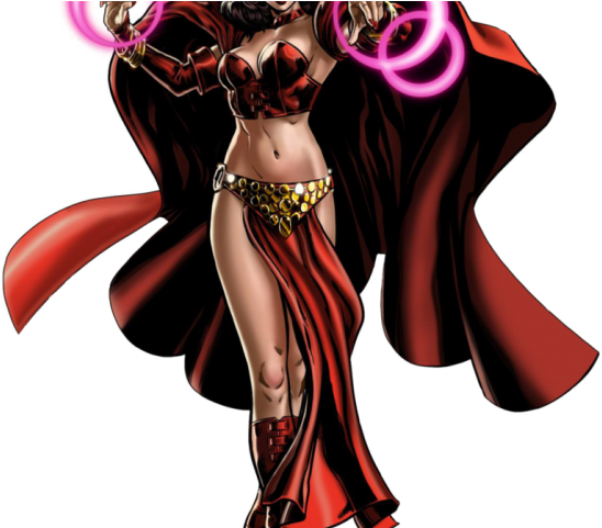 Scarlet Witch Clipart Modern - Scarlet Witch Comic Png (640x480), Png Download
