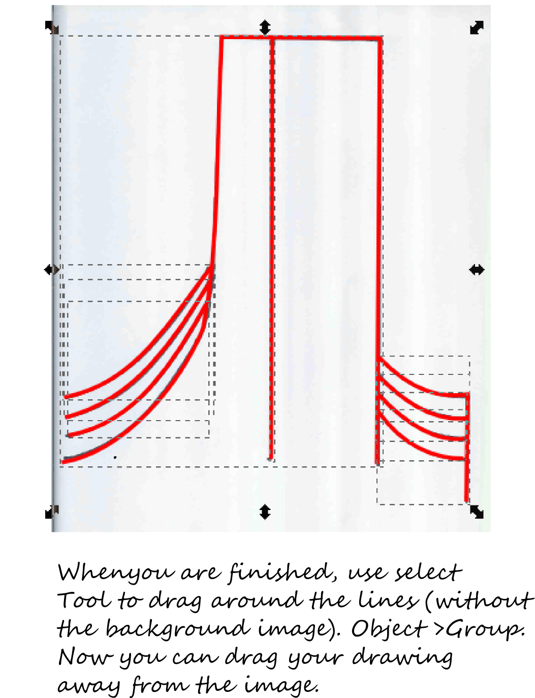 Screen Capture Of Finished Drawing - Carmine (1053x1374), Png Download