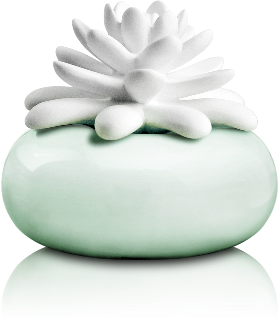 White Lotus Mini Diffuser With Caribbean Sea Fragrance - Ružova Aroma Difuzer (1200x1200), Png Download