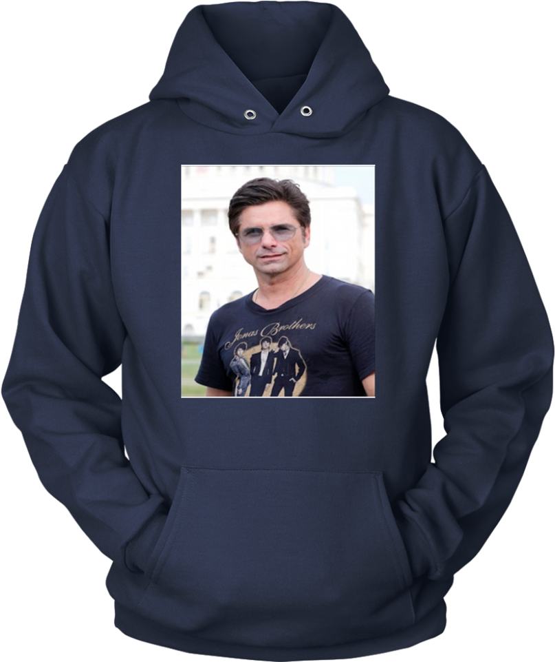 Nick Jonas Wearing A Shirt Of John Stamos Wearing A - Shirt (960x960), Png Download