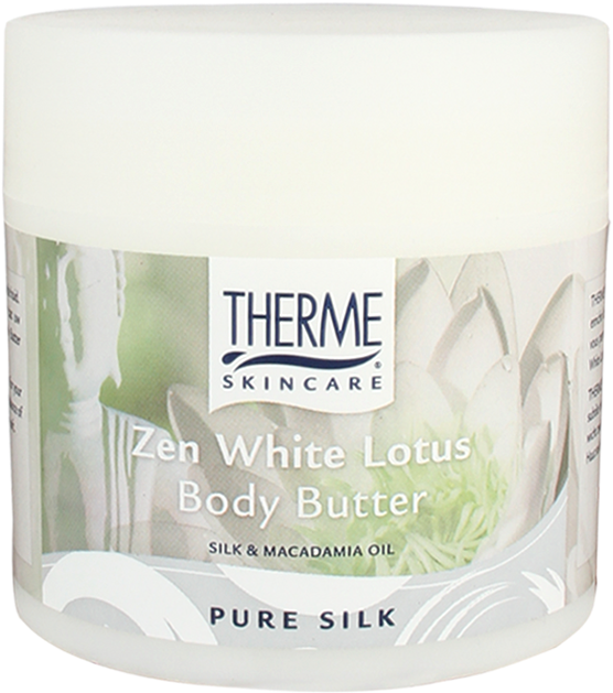 Therme Zen White Lotus Body Butter - Cosmetics (724x724), Png Download
