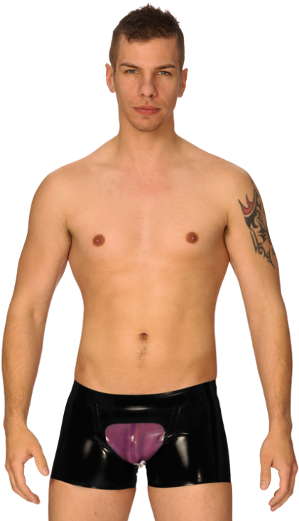 Posing Pouch Shorts - Philip Fusco Underwear Model (576x741), Png Download