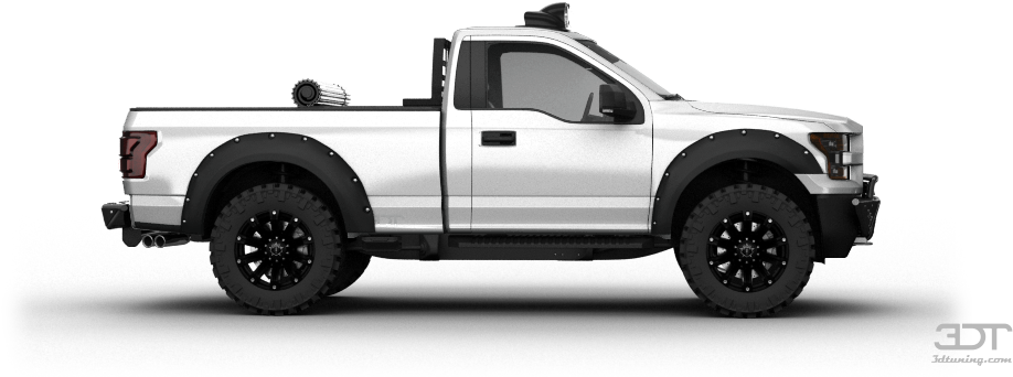 3dtuning Of Ford F150 Regular Cab Truck 2015 3dtuningcom - 2015 Ford F 150 Regular Cab Modified (1004x373), Png Download