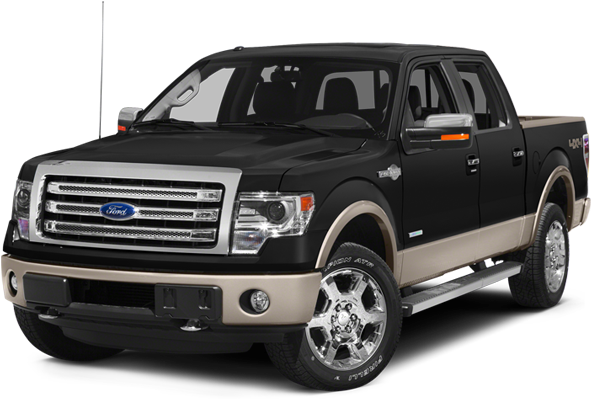 2013 Ford F-150 - 2014 Ford F150 Black (640x480), Png Download