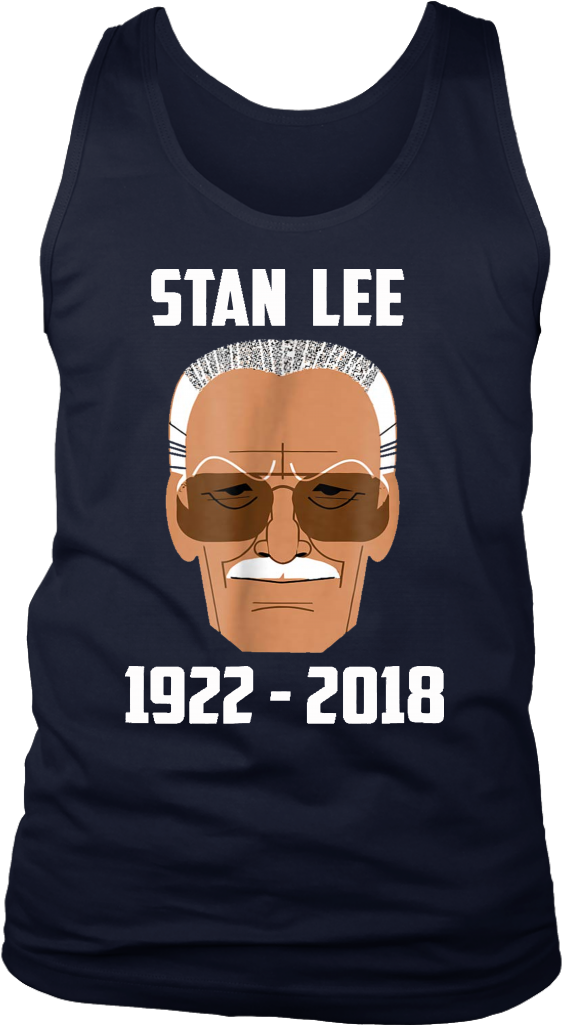 Stan Lee Rip Rest In Peace Love Superhero Real - Active Tank (1024x1024), Png Download