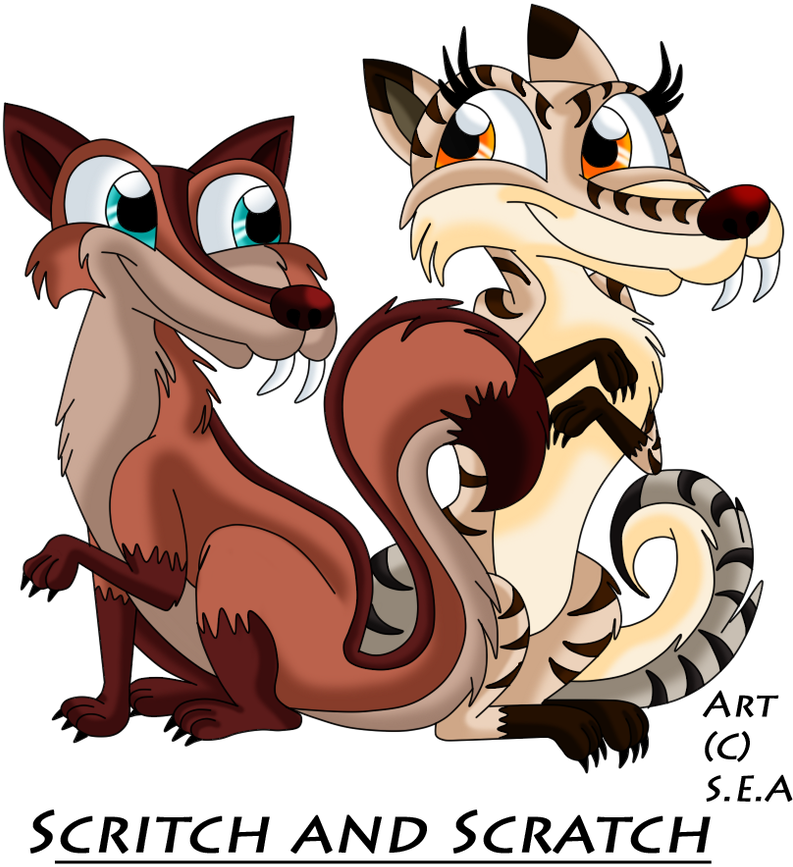 View and Download hd 800 X 894 2 - Scrat X Scratte Cartoon PNG Image for fr...