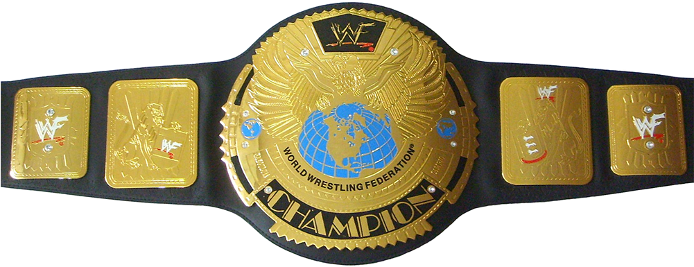 Agree If This Is The Best Belt Ever In Wwe History - Wwf World Heavyweight Championship Belt (1000x422), Png Download