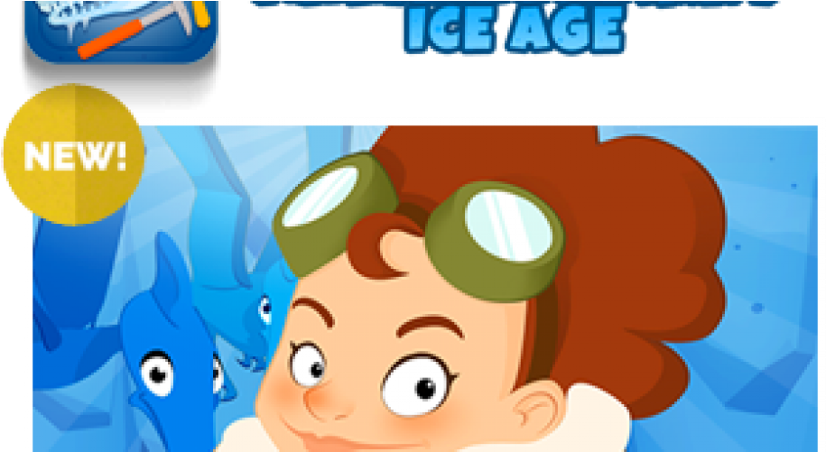 Archeologist Ice Age - Cartoon (940x500), Png Download