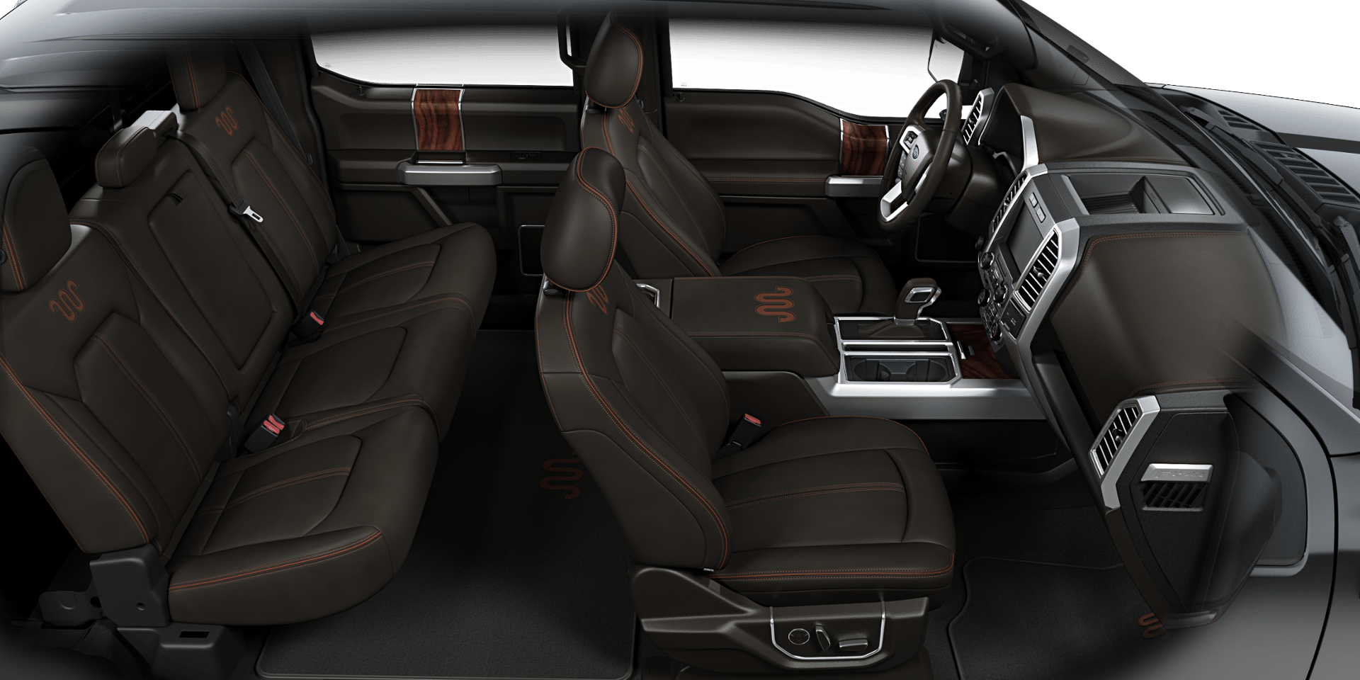 Vehicle - 2018 Ford F 150 Lariat Special Edition Interior (1920x960), Png Download