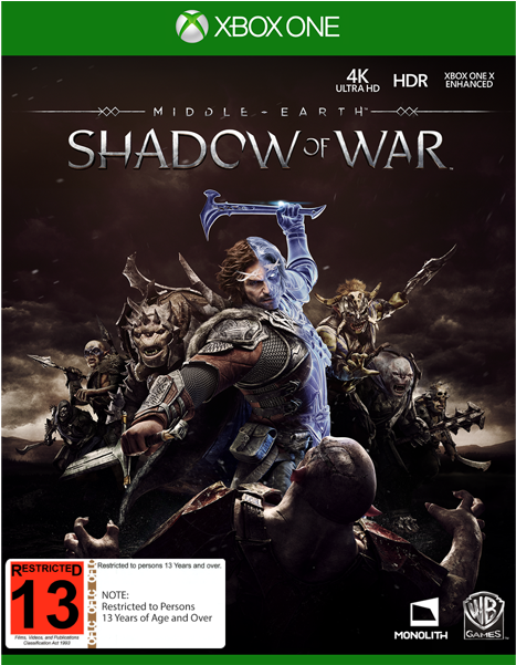 Sombras Da Guerra Xbox One (600x600), Png Download