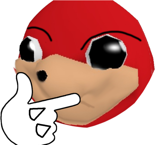 Hand Emoji Clipart Knuckles - Ugandan Knuckles Do U Know De Way (640x480), Png Download