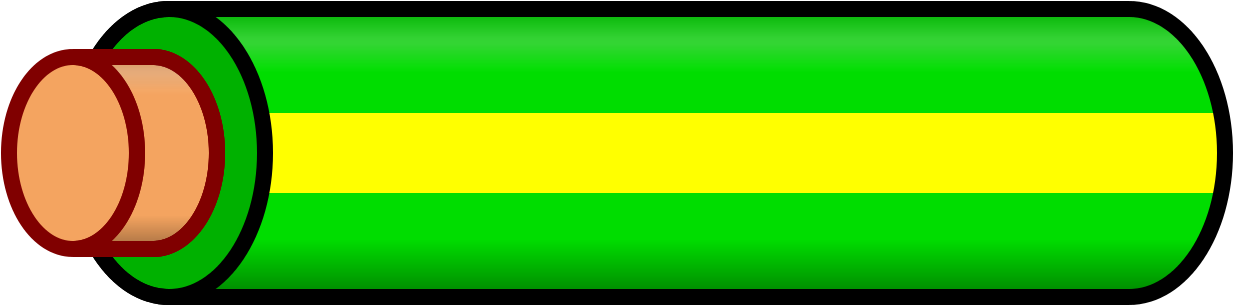 Wire Green Yellow Stripe - Colorfulness (1280x384), Png Download