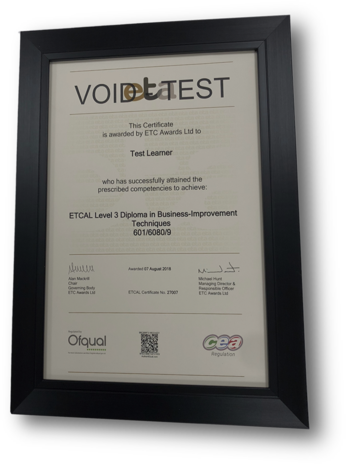 Certificate Frame - Picture Frame (1627x1627), Png Download