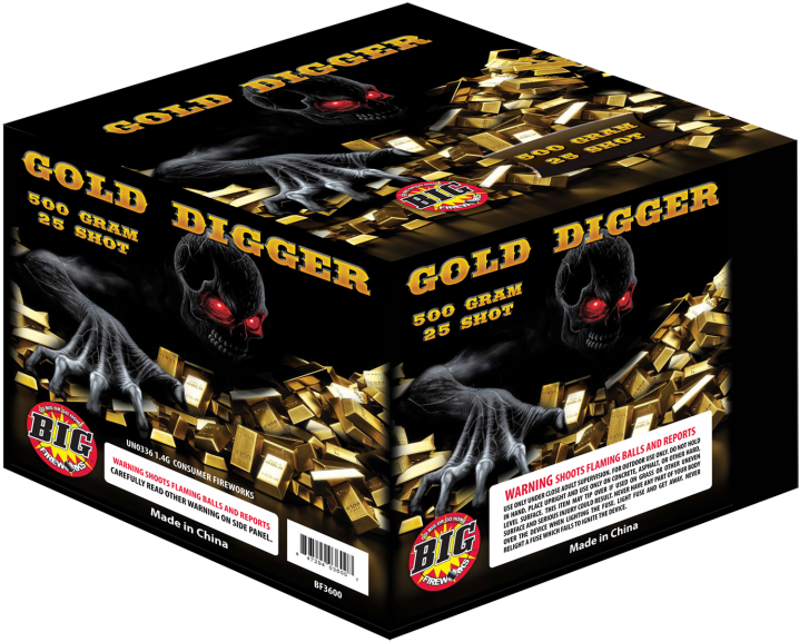 Gold Digger By Big, Multi-shot Cakes, 28 Seconds - Action Figure (800x602), Png Download