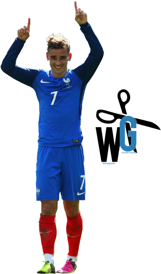 Griezmann Png 2016 (784x1019), Png Download