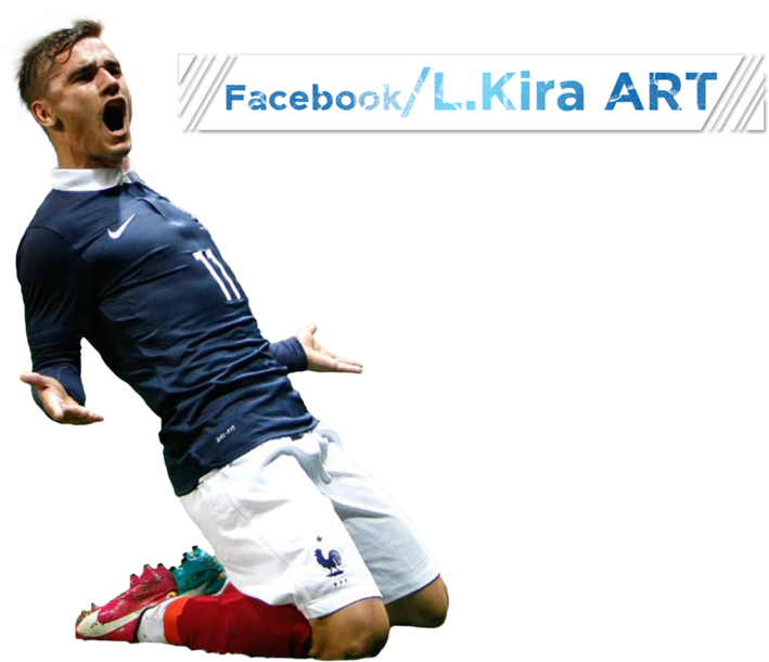 Griezmann France Png - Player (1006x795), Png Download