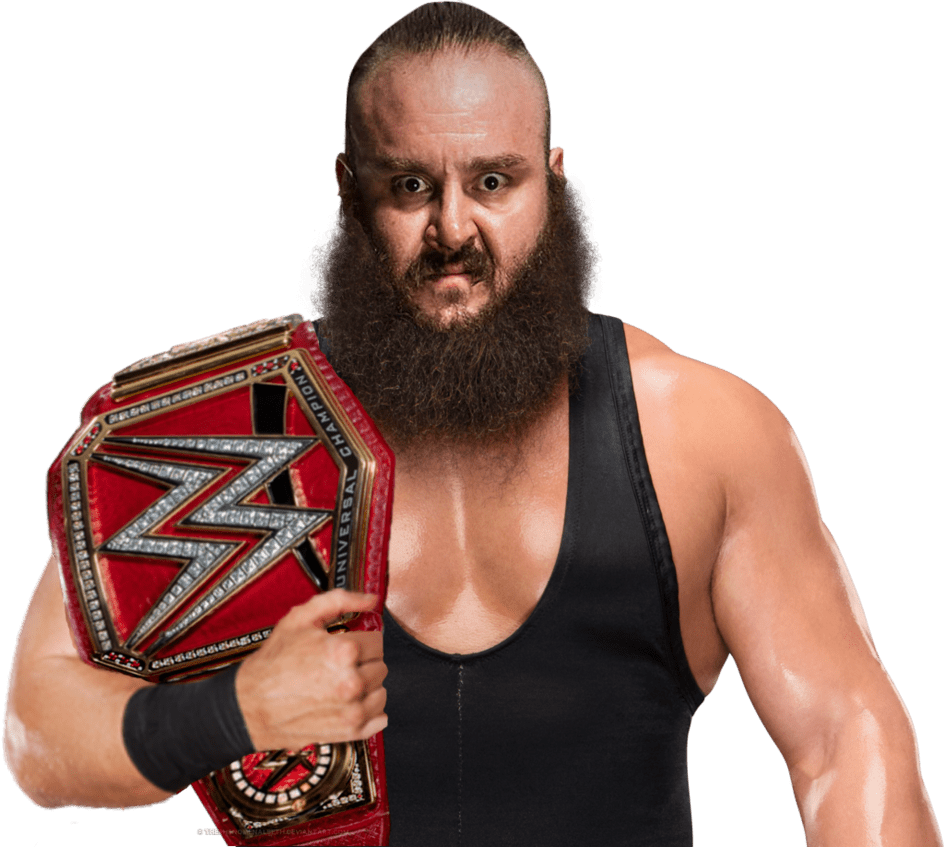 Braun Strowman Universal Champion Custom - Wwe Universal Championship 2018 (944x847), Png Download