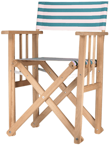 Green Director Chair Lido - Folding Chair (600x600), Png Download