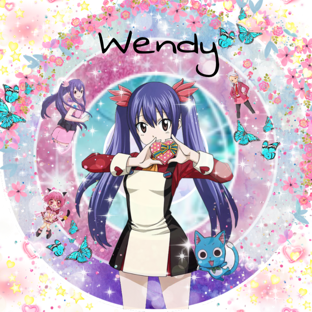 Fairytail Wendy Happy Freetoedit - Hinh Anh Wendy Trong Fairy Tail (1024x1024), Png Download