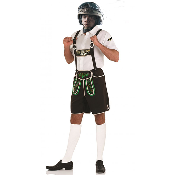 Lesion Elite-uniform Prediction - Lederhosen Costume (1080x600), Png Download
