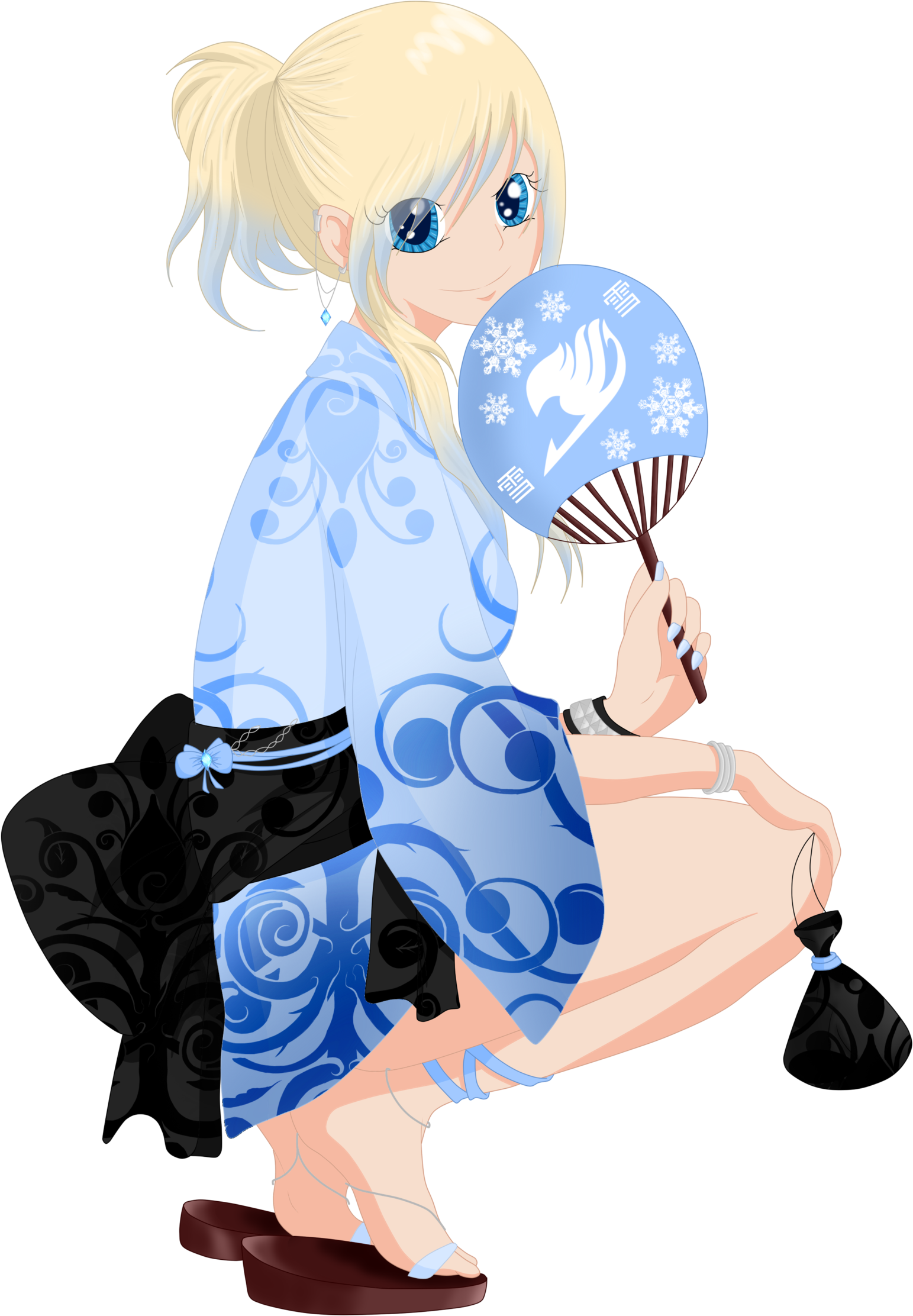 Happy New Year^^ By Xxdiamondstarxx - Fairy Tail (1600x2354), Png Download