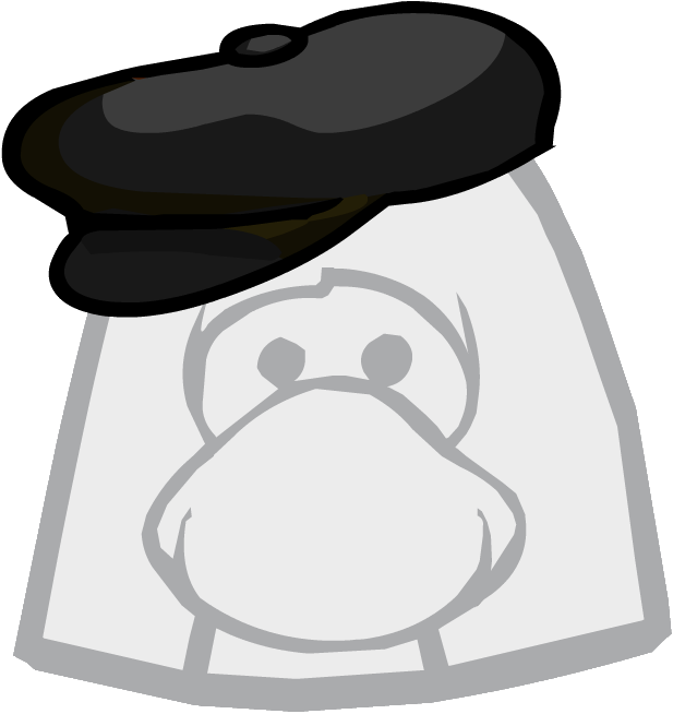 617 X 654 6 - Club Penguin Red Wig (617x654), Png Download