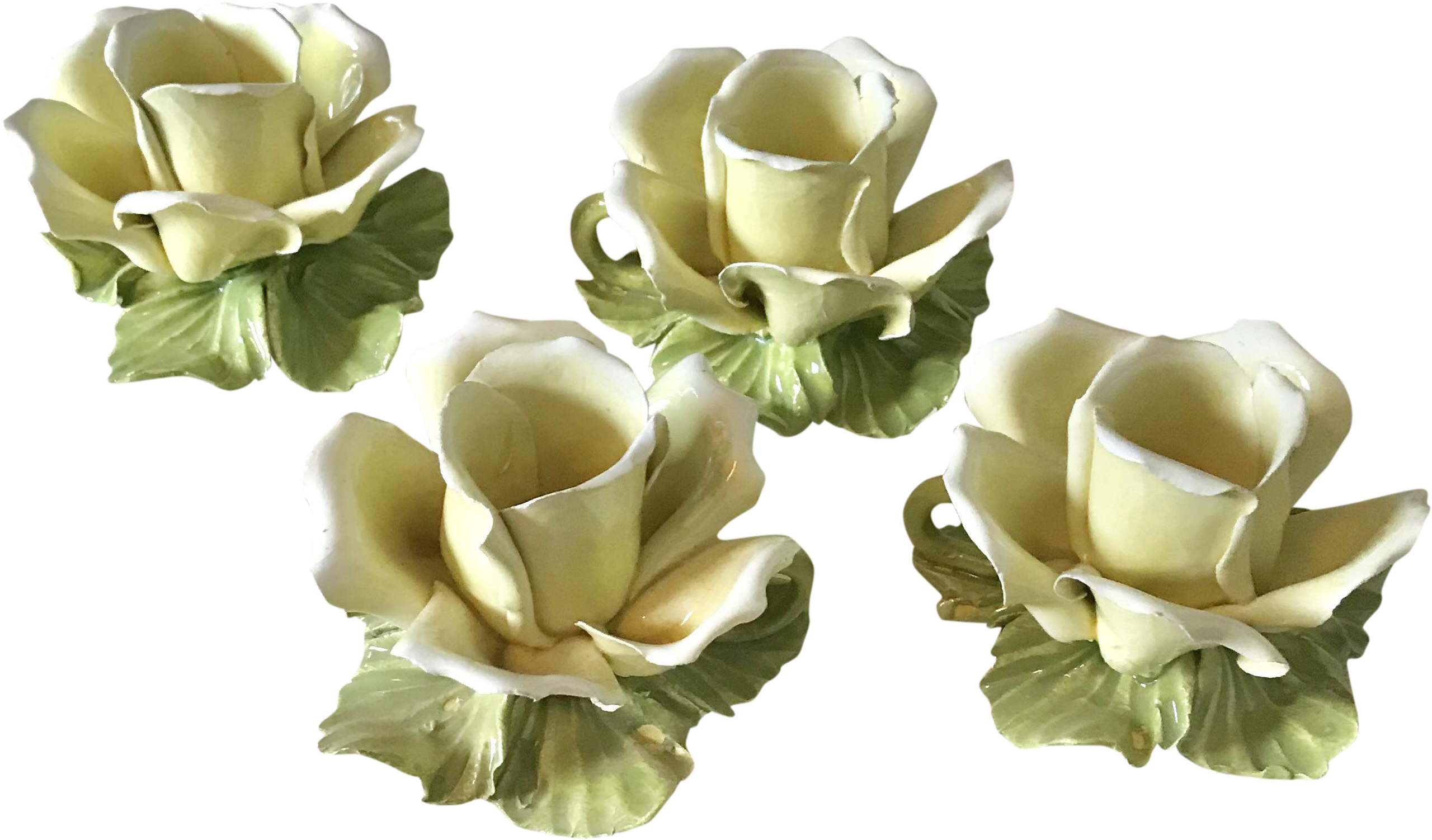 Full Size Of Flower Shaped Candle Holders Pot Votive - Garden Roses (2843x1668), Png Download