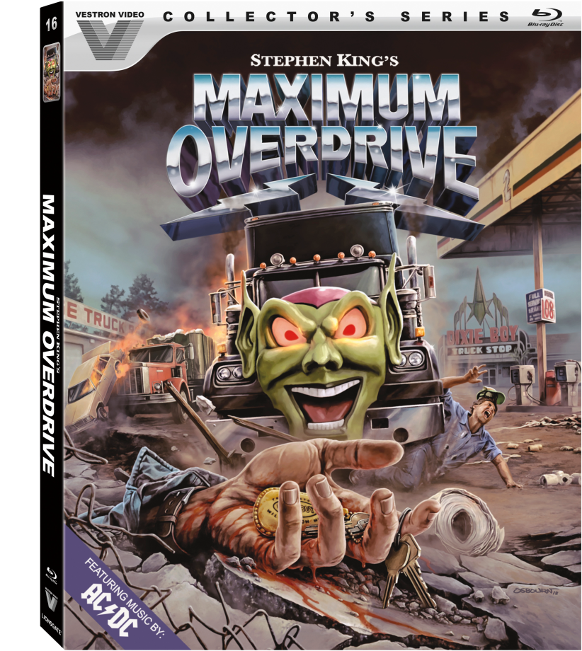 Lionsgate Home Entertainment Has Announced That The - Maximum Overdrive Blu Ray (887x1024), Png Download