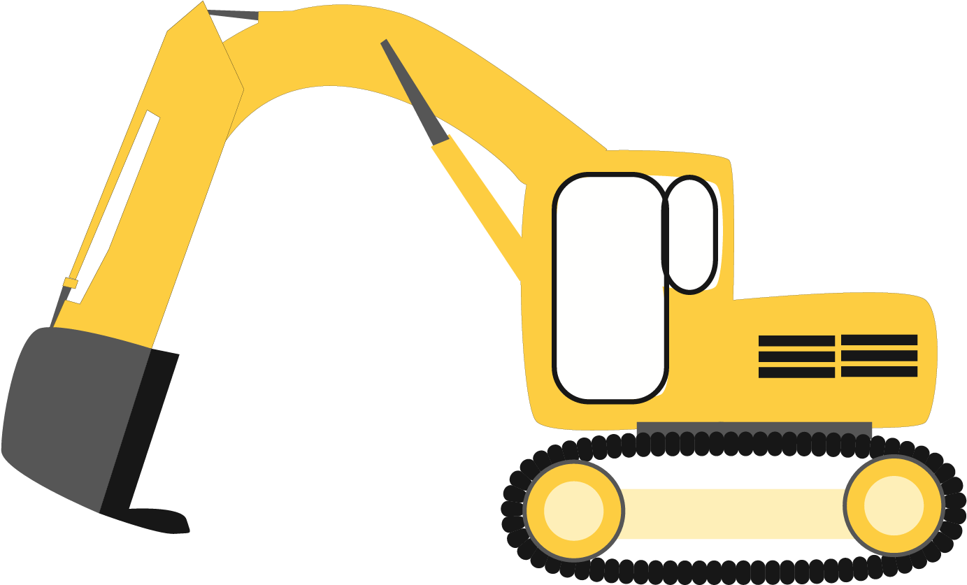 Construction Trucks Clip Art - Construction Vehicles Clipart Svg (1500x1500), Png Download