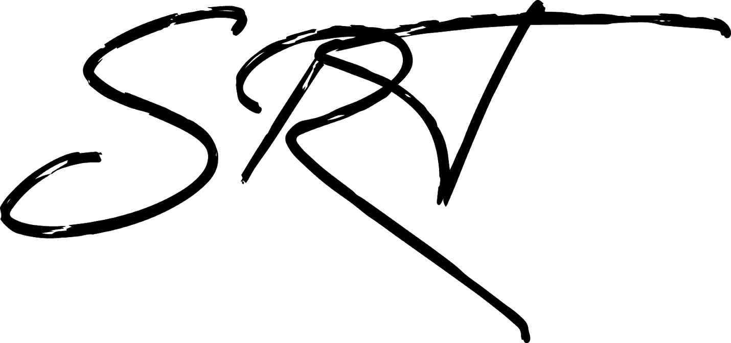 Srt - Line Art (1430x671), Png Download