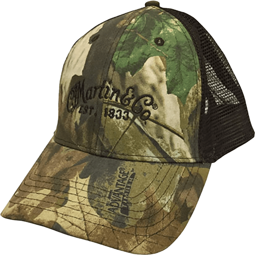 Martin Mesh Realtree Camo Hat - Baseball Cap (1000x1000), Png Download