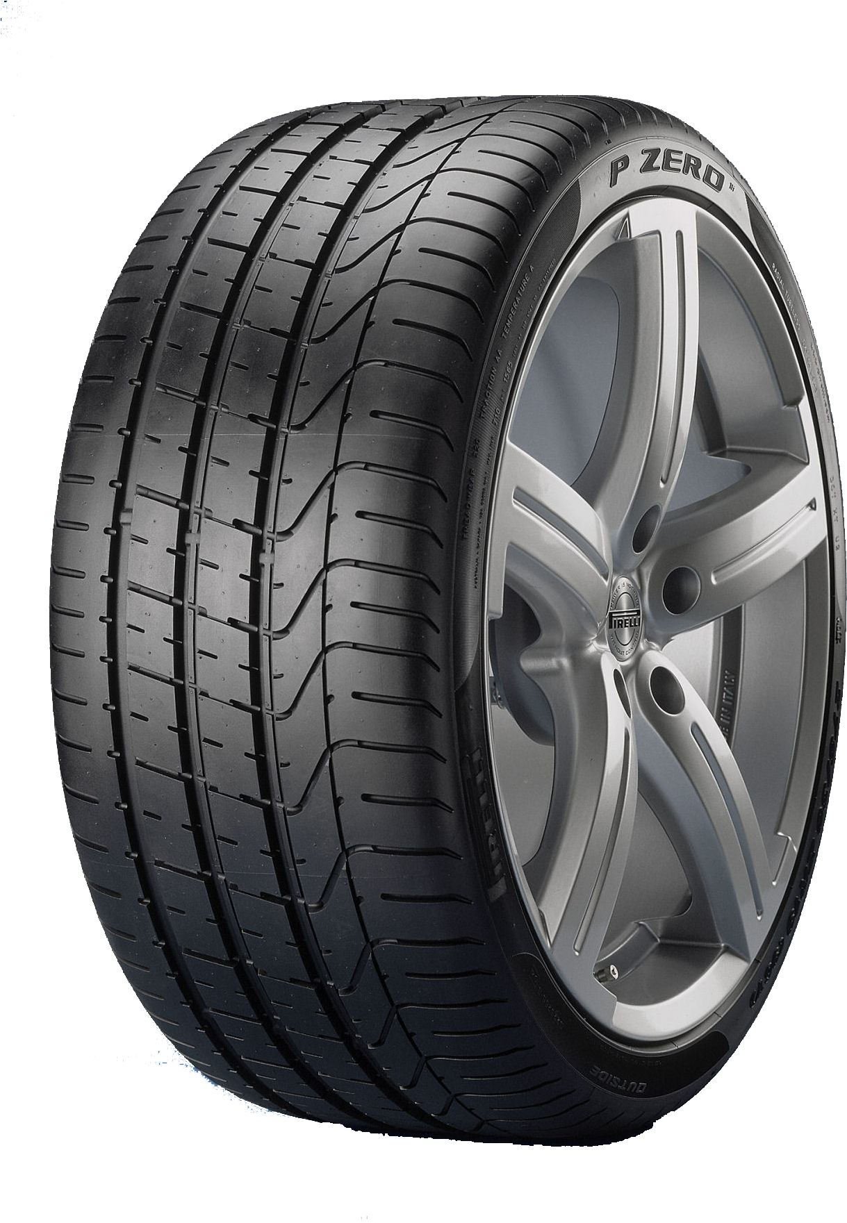 Overview - 235 40r19 Pirelli P Zero No (1280x1920), Png Download