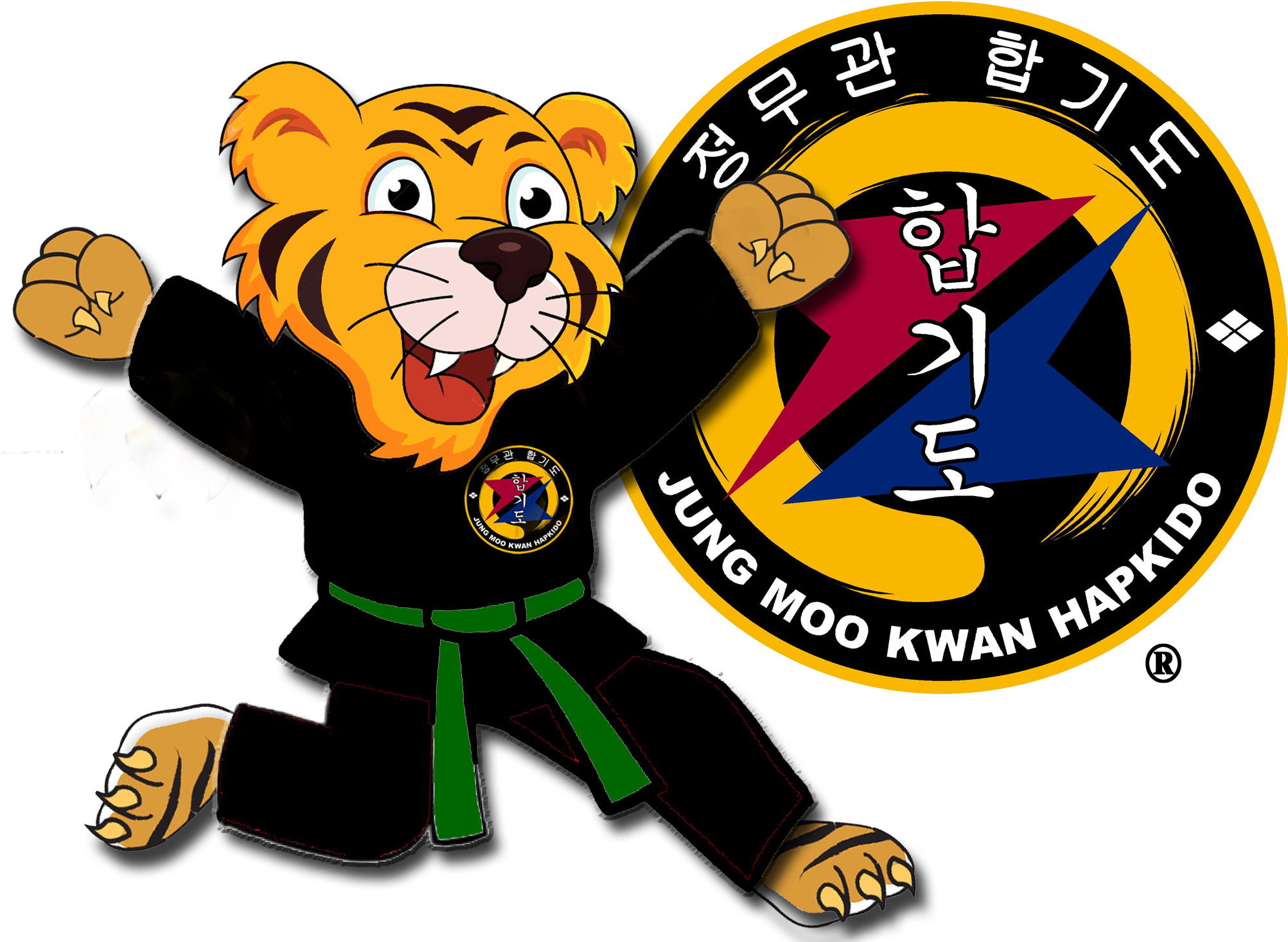 Kids Martial Arts - Cartoon (2194x1614), Png Download