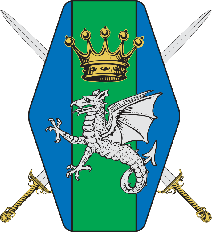 Giendory Royal Arms - Cockatrice (688x753), Png Download