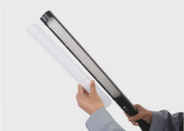 Led Bi-color Motes Wand Studio Light - Gun (600x800), Png Download