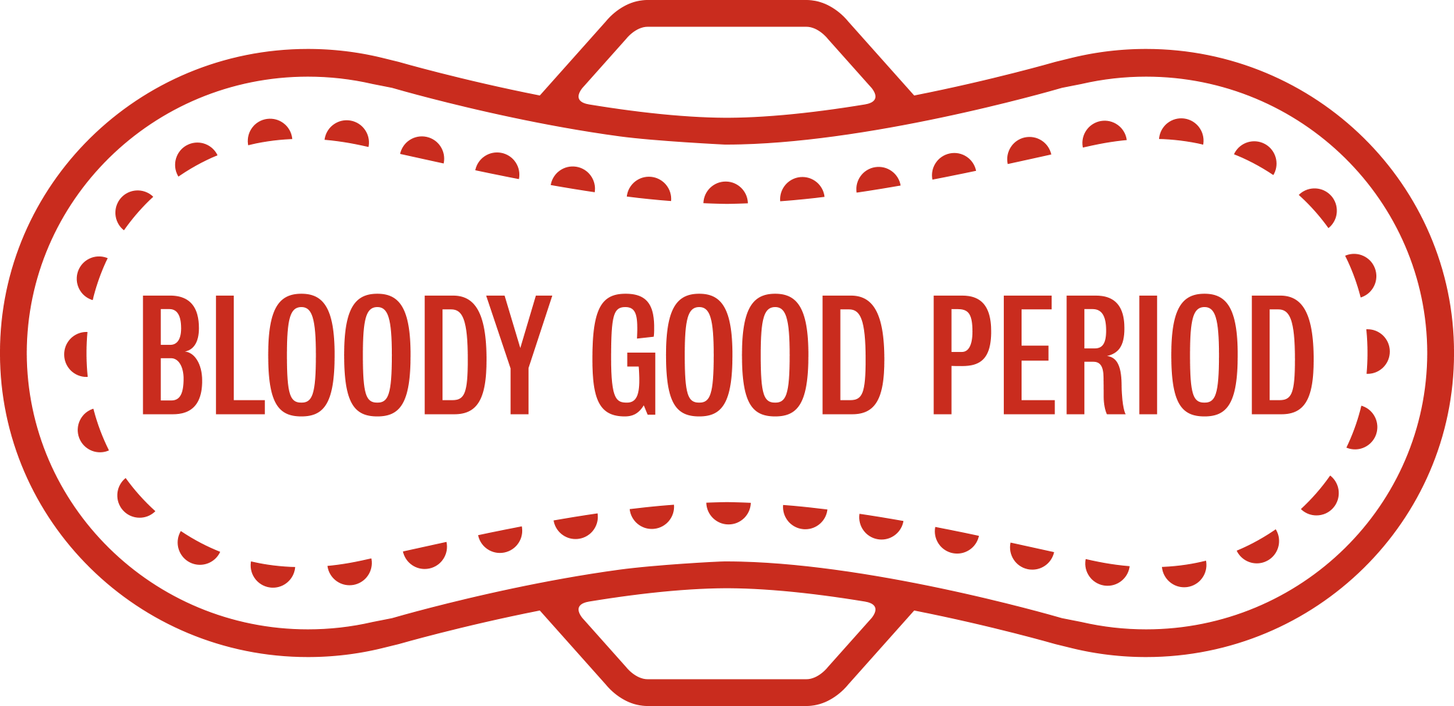 Bloody Good Debate Logo - Bloody Good Period (2041x991), Png Download