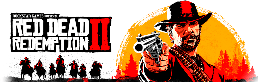 Red Dead Redemption - Red Dead Redemption 2 Taza (1063x335), Png Download