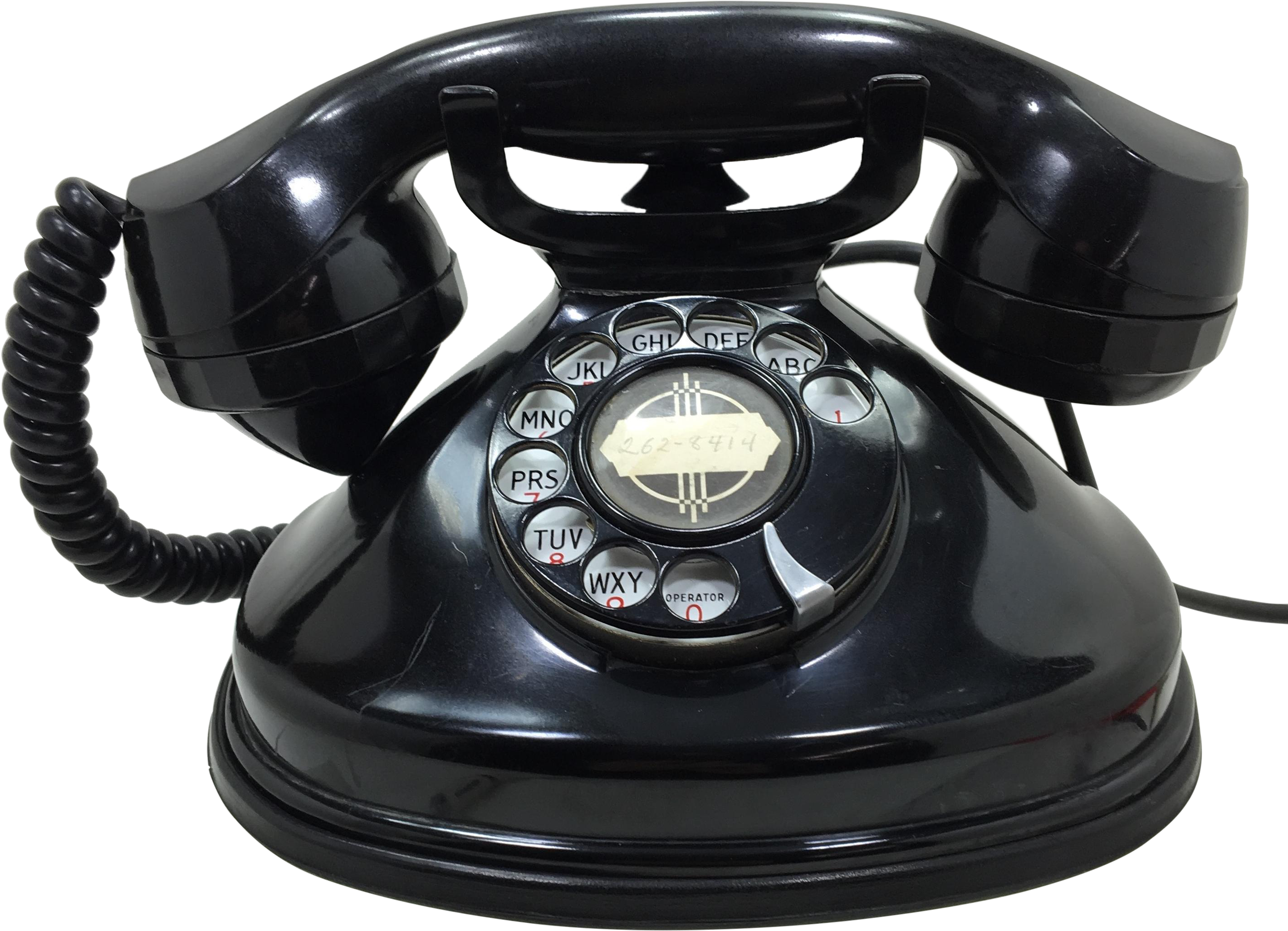 Stromberg Carlson Rotary Dial Phone Fat-boy - Rotary Dial Tumblr Transparent (2864x2865), Png Download