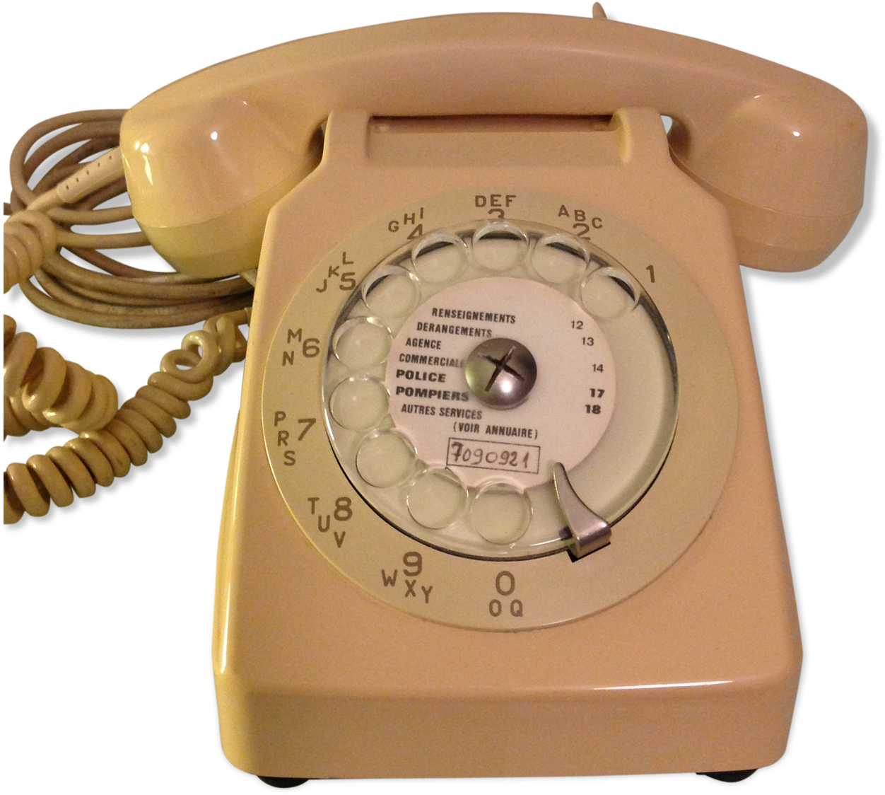 Telephone Annee 1968 (1457x1457), Png Download