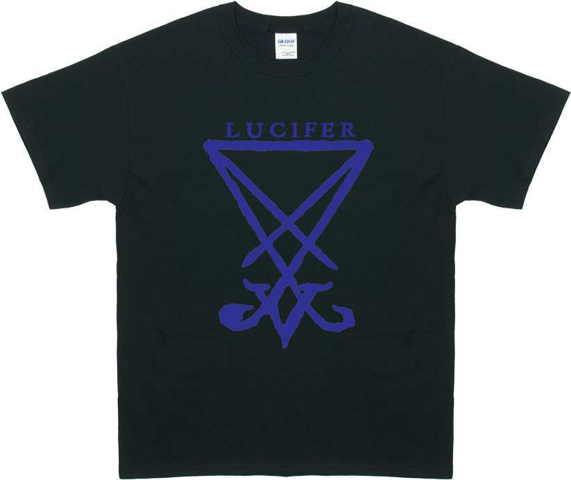 Blue Sigil Of Lucifer - T-shirt (852x762), Png Download