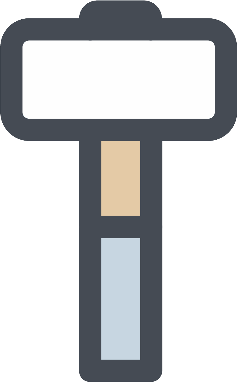 Sledgehammer Icon - Sign (1600x1600), Png Download