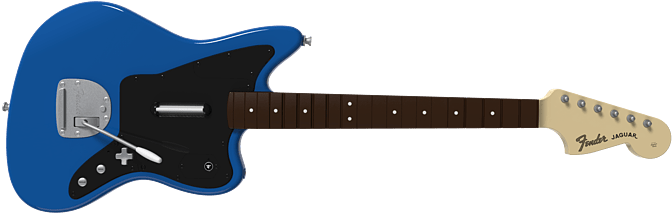 Rock Band Rivals Fender Jaguar Guitar Controller Bundle - Rock Band Rivals Jaguar (800x432), Png Download