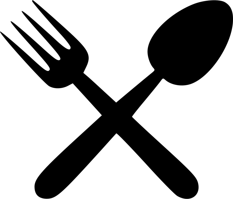 Fork Clipart Svg - Fork And Spoon Png Transparent (980x836), Png Download