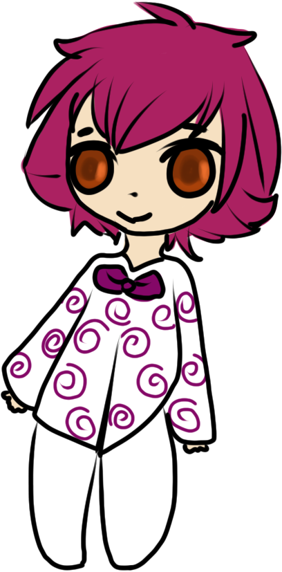 A Doodle Of - Cartoon (500x900), Png Download