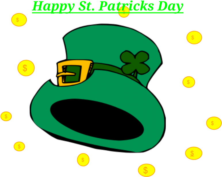 St Patrick's Day, March 17th - St Patrick's Day Clip Art (900x675), Png Download