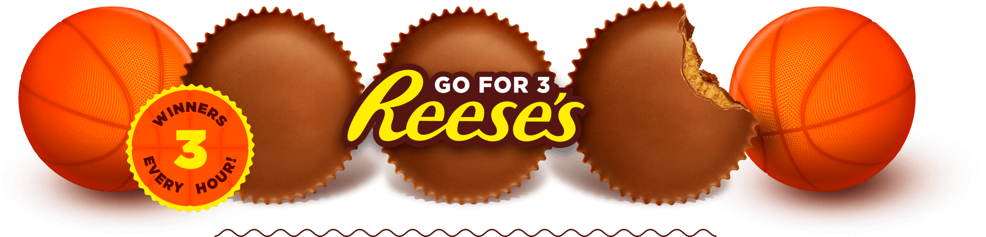 Reese's Peanut Butter Cups (1944x465), Png Download