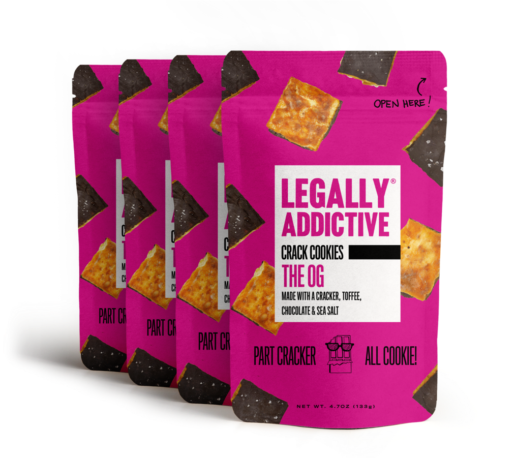 Og Crack Cookies - Legally Addictive Og Crack Cookies Handmade Gourmet (1024x900), Png Download